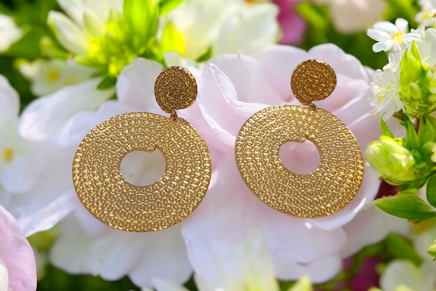 Boucles d'oreilles " spirale "