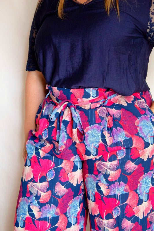 Pantalon fluide "flora"