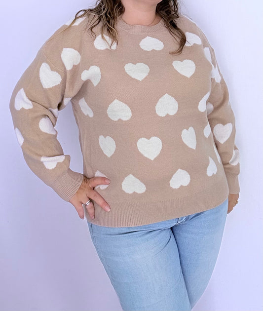 Pull « cœur »
