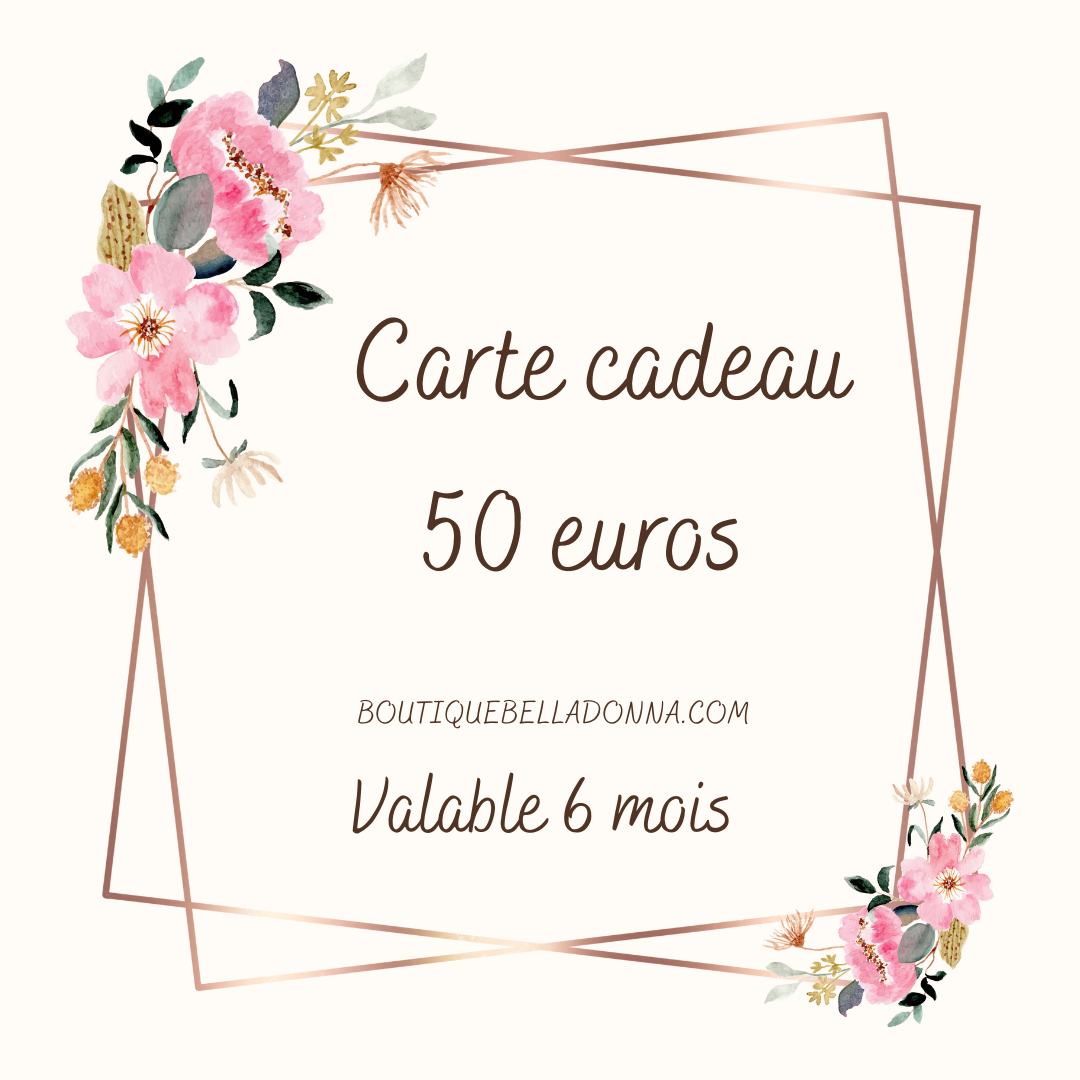 carte cadeau Bella Donna