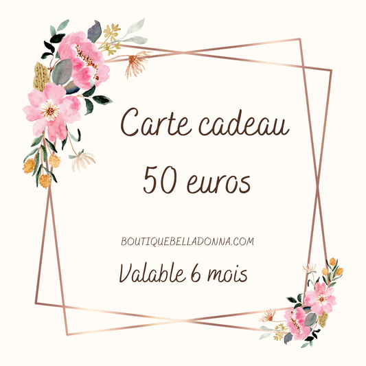 carte cadeau Bella Donna