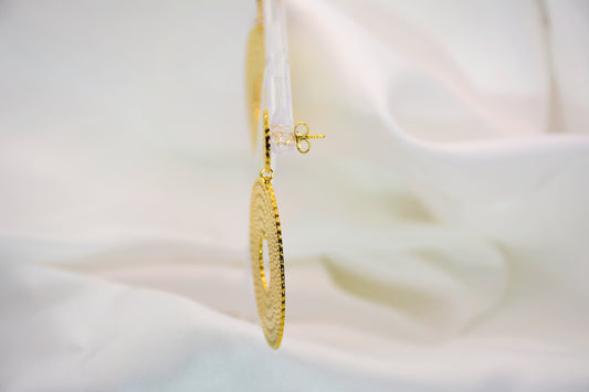Boucles d'oreilles " spirale "